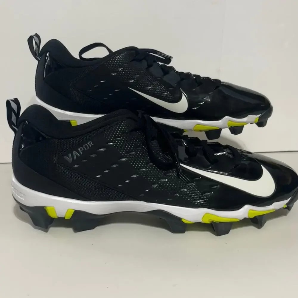 NEW Nike Vapor Untouchable Shark 3 Football Cleats Black 917168–010 Mens 11.5